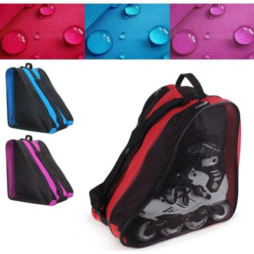 NEW Ice Skate Roller Blading Carry Bag with Shoulder Strap for Kids Adults