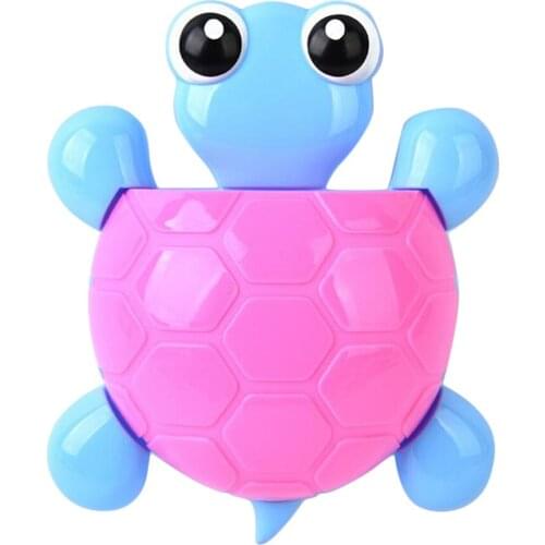 Cute Tortoise Toothbrush Holder Suction Cup Toothpaste Storage Organizer