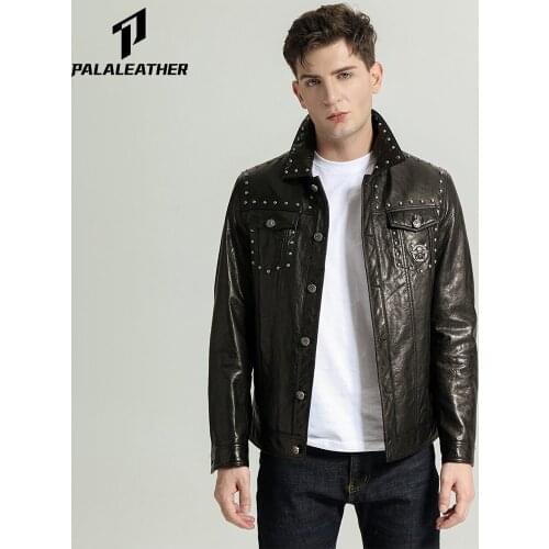 Мужские джинсовые куртки P PALALEATHER China At AliExpress