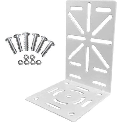 CCTV Camera Stand Metal Steel Vertical Ceiling Wall Mount Bracket Holder Right Angle Reinforcing Plate For Surveillance Camera