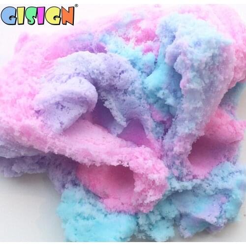 Colorful Cloud Slime Fluffy Polymer Anti Stress Charms Cotton Mud Magic Crystal Clay Plasticine Supplies Kids Toys For Children