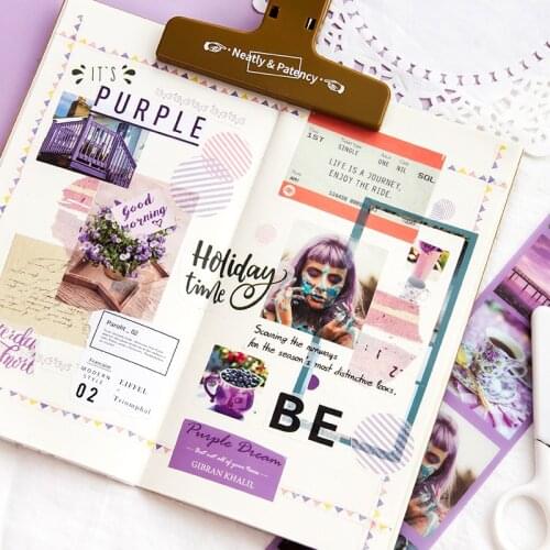 Blue Wave PET Transparent Washi Tape Adhesive Masking Scrapbooking Journal Paper Craft Streamer Cloud Shadow