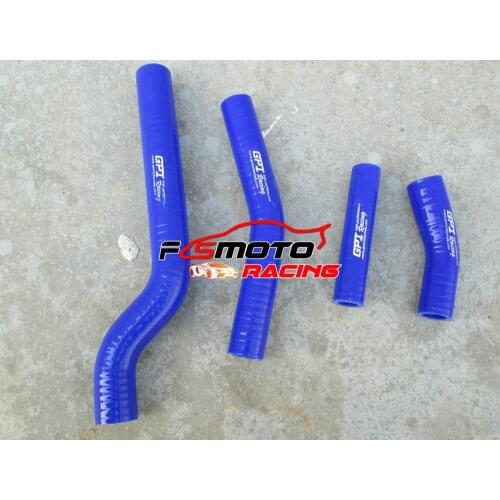 BLUE Silicone Radiator Hose For YAMAHA YZF450 WRF450 YZ450F WR450F CJ04 2003 2004 2005 2006 2007 2008 2009 YZ WR 450F 450 F