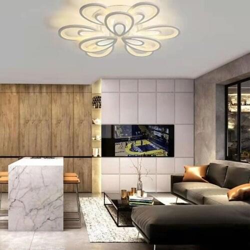 New ceiling lamp bedroom chandelier living room LED ceiling light dimming LED chandelier modern lighting fixtures light lamp