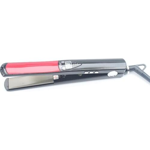 High-temperature Digital Hair Straightener Ceramic Ion Splint Not Hurt Hair Straight Hair Dual-use Heating Straight Plate