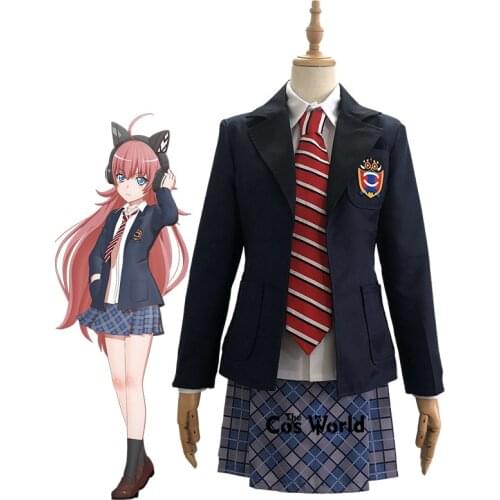BanG Dream! RAISE A SUILEN CHU² Tamade Chiyu School Uniform Outfits Anime Customize Cosplay Costumes