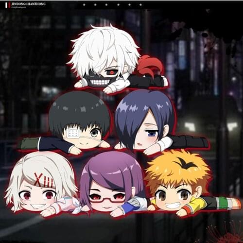 Japan Anime Tokyo Ghoul Shaped Manga Pillow Cushion kaneki ken Touka Kirishima Kamishiro Rize Cartoon Stuffed Plush Doll Toy