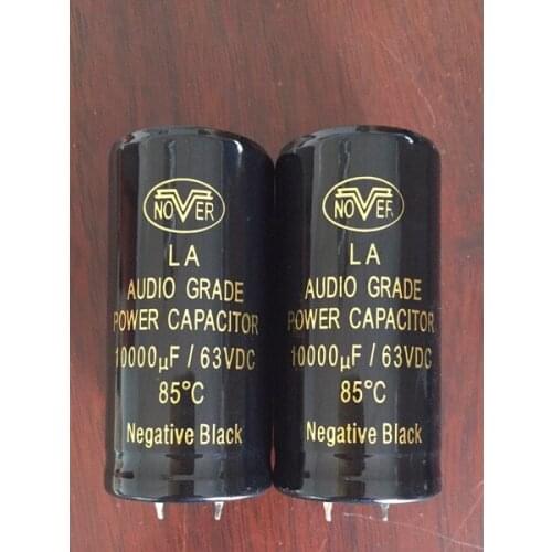 YJ00385 - NOVERh 10000UF/63V capacitor (diameter 30* height 60MM) 50A / 100A high current rectifier filter power board dedicated