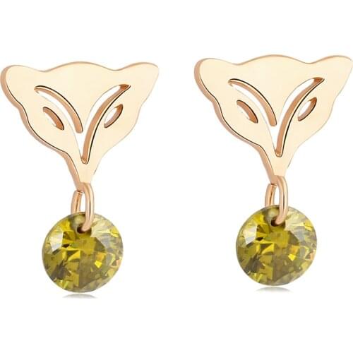 Women's Gold Earrings YOU CHUANG China
