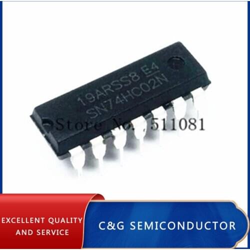 10PCS 74HC02 74HC02N SN74HC02N DIP-14