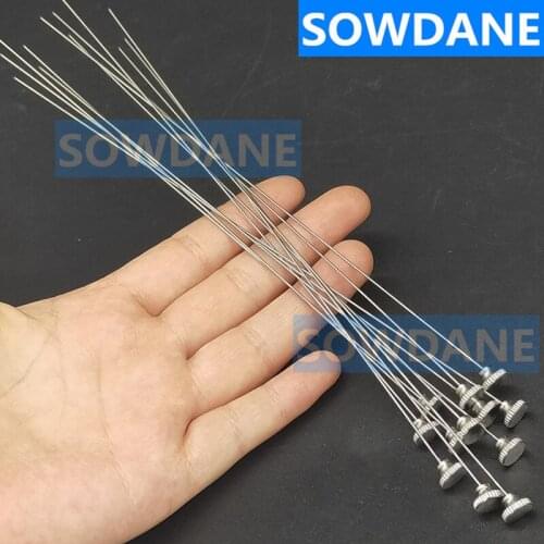 20 pieces Stainless Steel Dredging wire for Dental Aspirator Strong Suction Tube Dental High Suction Tube Lab Tool