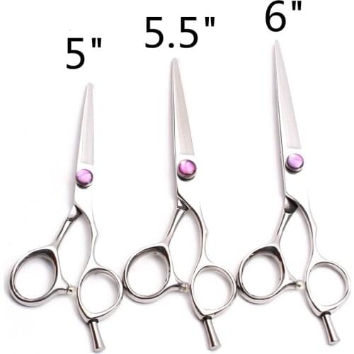 5" 5.5" 6" JP 440C Customized Logo Professional Hairdressing Scissors Cutting Shears Thinning Scissors Salon Hair Scissors C9014