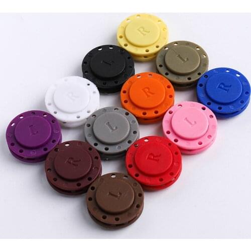 6 Pair/Set Hand-sewn Magnet Buttons Sewing Supplies Magnet Stone Buckle Automatic Buttons DIY Bag Double Sided 21mm/25mm