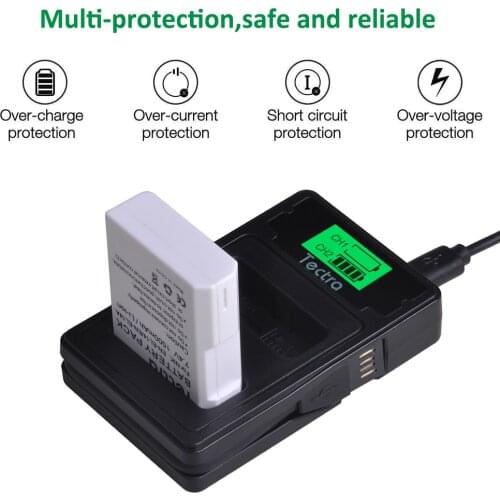 1500mAh 1PC EN-EL14A EN-EL14 ENEL14 Battery+LCD Type C Charger for Nikon D5600 D5100 P7000 D3100 D3200 D3300 D3400 D3500 Battery