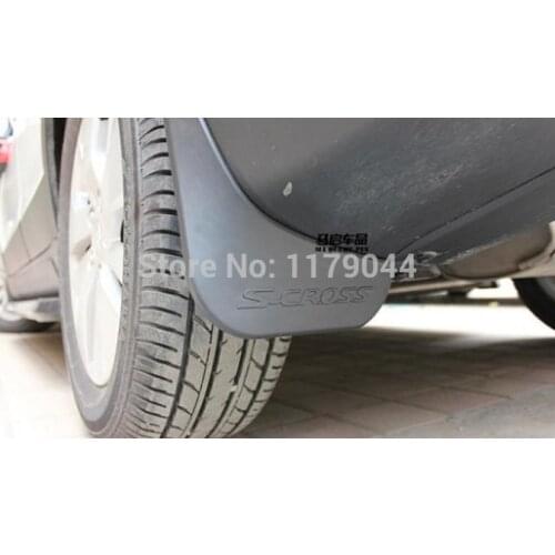 Car fender splash guard Mud Guard mudguard used for Suzuki SX4 S cross S.CROSS S-CROSS 2014-2016