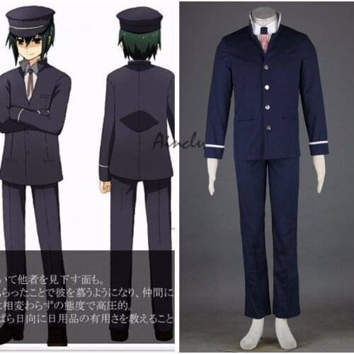 Customize for adults and kids Free Shipping Angel Beats! Anime Costume Naoi Ayato Halloween Cosplay Costume