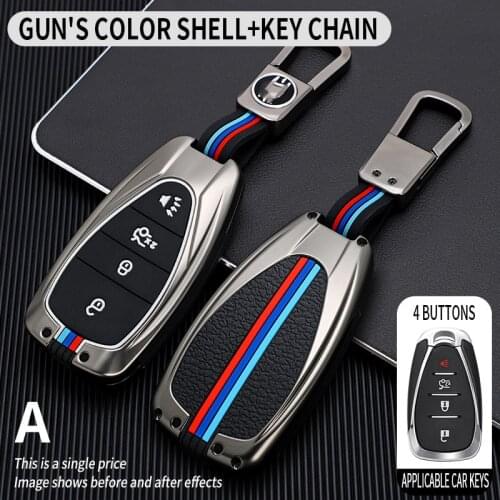 Car Key Cover Case Fob Shell For Chevrolet Cruze Spark Sonic Camaro Volt Bolt Trax Malibu Captiva Lacetti Aveo 2 3 4 5 Button
