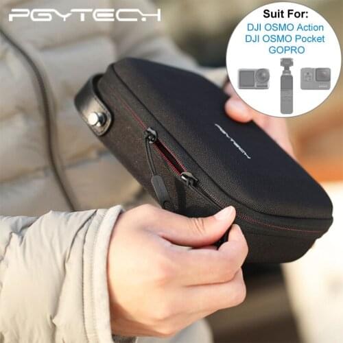 PGYTECH Carring Case Mini Storage Bag MIni Case For DJI OSMO Pocket Gimbal/ DJI OSMO Action/Gopro Hero7 6 5 4 Camera Accessories