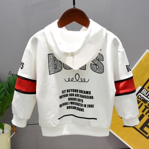 New Style Children Hoodies Boys Clothes Spring Autumn boys hoodie jackets Kids sweater Boys Long sleeve T-shirt 2-7 years old