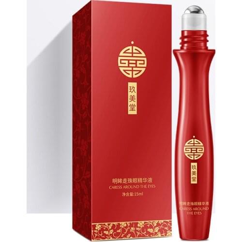 Ball Rolling Eye Essence Moisturizing Improve Eye Wrinkles Dark Circles Elastic Firming Eye Essence