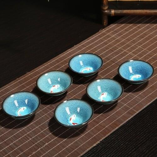 Ceramic Teacup Size Master Cup Single Teacups Home Kung Fu Teaset Accessories Special Offer Custom Gifts