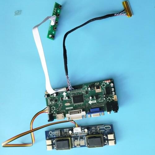 Kit for M220EW01 V2 Screen Panel 30pin Controller board M.NT68676 DIY 1680X1050 HDMI Driver LVDS 4 lamps 22" VGA DVI