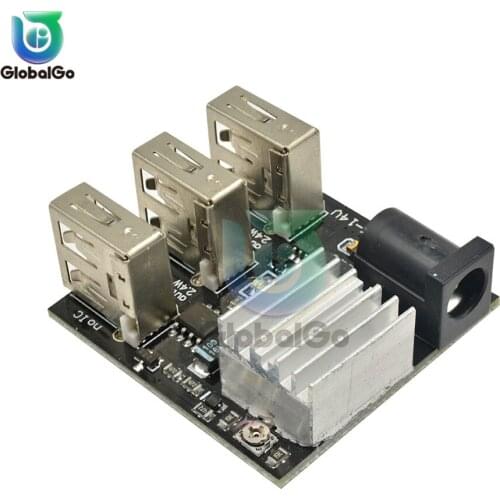 3 USB Charge DC-DC Step-down Converter Module For Vehicle Charger Car USB Charging Board