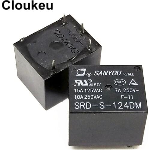 SRD-S-124DM 24VDC 10A Relay DIP4