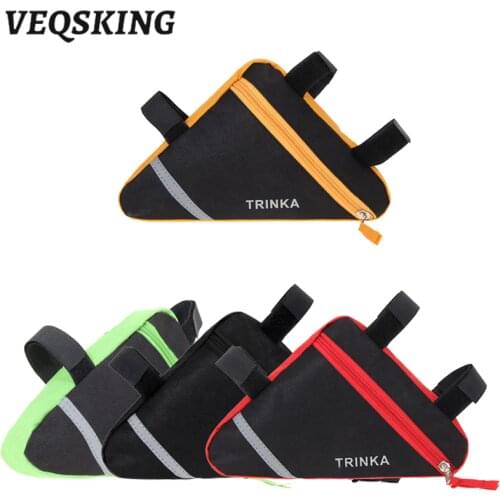 Bicycle Triangle Bags Cycling Front Tub Bag Bicycle Frame Bag MTB Bike Bag Pouch Holder Bike Accessories Bicycle Front Bag