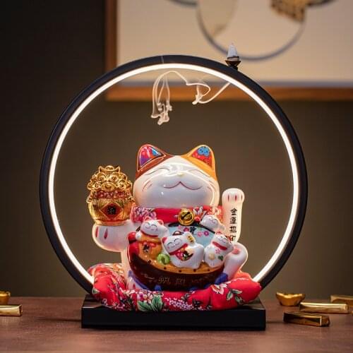 Large Incense Burner Lamp Creative Ceramic Incense Burner Cute Japanese Zen Garden Table Home Decor Encensoir Room Decor BK50XX