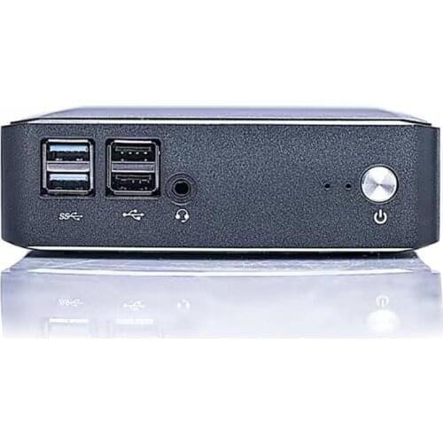 High-performance Quad Core i7 10th Gen 10510U with FAN Mini PC 8Mb Cache up to 4.9GHz plus DP HDMI LAN windows10 i5 10210U HTPC