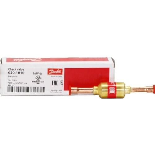 Danfoss check valve NRV6S 020-1010 refrigeration check valve through 1/4 welding joint 6mm