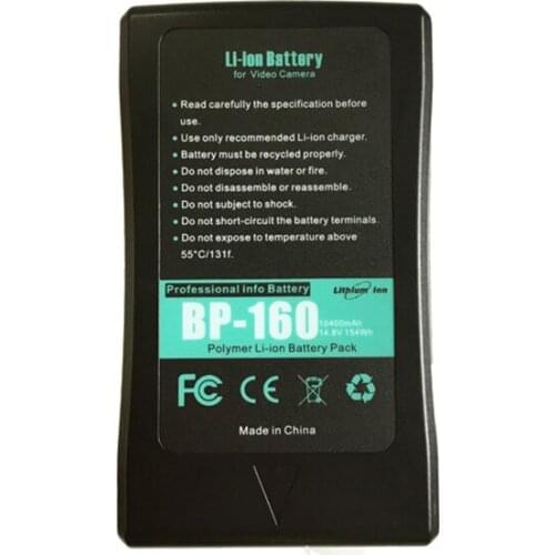 10400mAh for sony BP-160 BP160 Digital camera battery Camcorder HDCAM-DR:SRPC-1 SRW-1 HDW-250 HDW S280 730 730S 750 790 F900