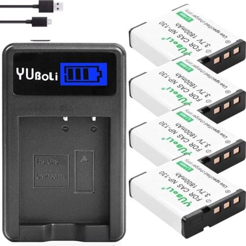 Bateria NP-130 NP130 NP 130 Battery for Casio EX-H30 ZR100 ZR200 ZR300 ZR400 ZR410 ZR700 ZR3700 camera