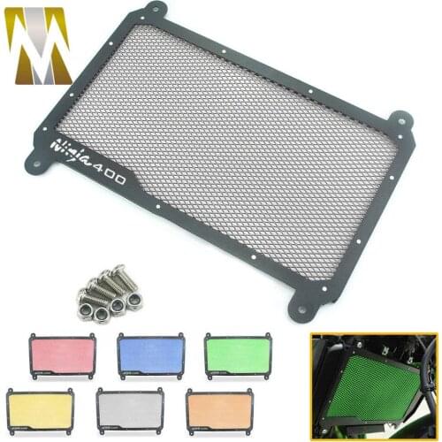 For Kawasaki Ninja400 Z400 Accessories For Kawasaki Ninja 400 2017 2018 Motorcycle Radiator Guard Grille Cover For Kawasaki Z400