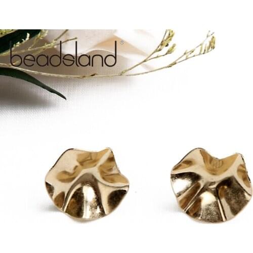 Beadsland Stud Earrings Metal Flower Deign Fashion Office/career Women Girls Dancing Party Christmas Gift 39316