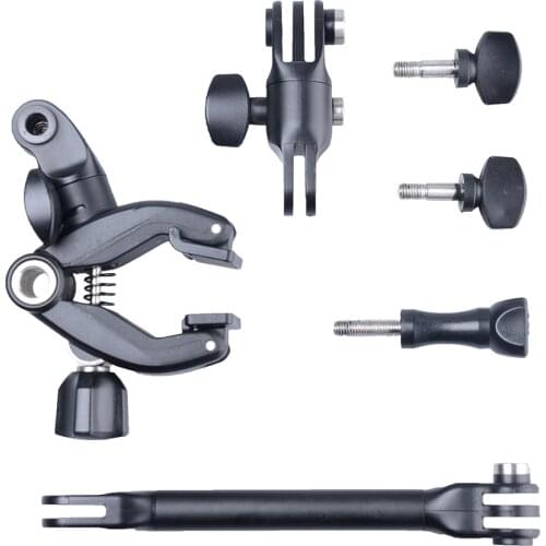 For Gopro Jam Adjustable Instrument Guitar Music Mount Rotating Stage Camp for Gopro Hero7 6 5 4 3+ 3 5Session SJCAM Xiaomiyi 4k