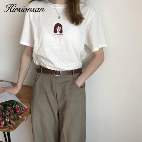 Женские топы и футболки Hirsionsan China At AliExpress