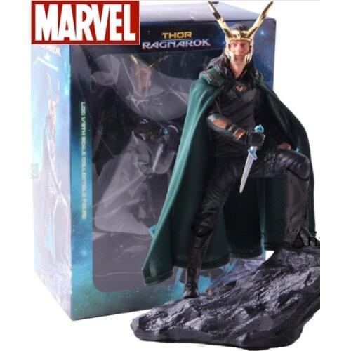 2021 1/10 19cm Disney Tv Drama Marvel Loki Thor Avengers Model Collection Action Figures Collectible Figurines Toys For Children