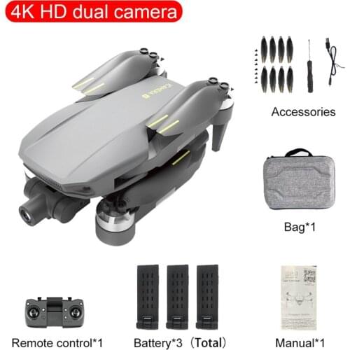 Remote Control Drone DPS 2-Axis Gimbal Self Stabilization Camera Professional Quadcopter HD 4K 5G FPV Brushless Foldable Drone