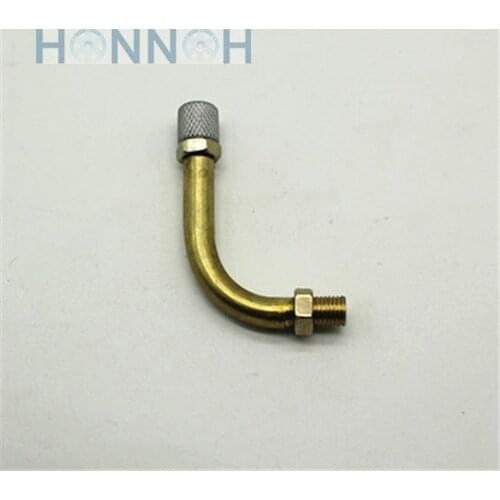 M5.8 Brass Elbow Tube for PUCH Moped 15mm Bing Style Carburetor motorcycle Carburetor elbow accessories for PUCH bing carburetor