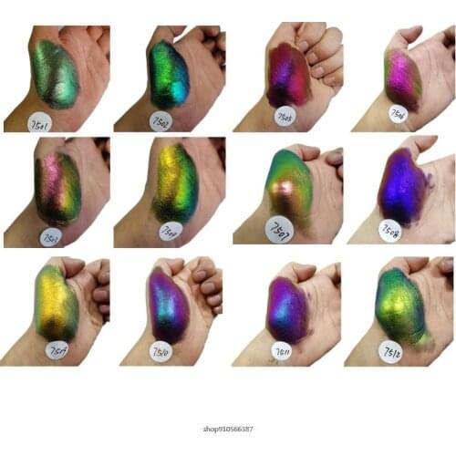Color Shifting Changing Powder Glitter Metallic Paint Dry Pigment for Epoxy Resin Craft DIY Jewelry Making Toning Dropshipping