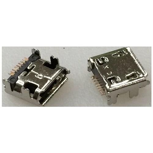 MICRO 7P female plug pin 4pin Fixed PCB ,E2652 Tail Charging socket,new and original