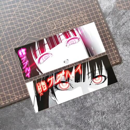Lovely Girl Eye Look Decal Creative Fashion Beauty Lady Sticker for Auto Car Truck Vans Motor Computer Bike