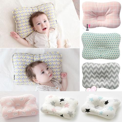 Newborn Infant Anti Roll Baby Prevent Flat Head Positioner Pillow Newborn