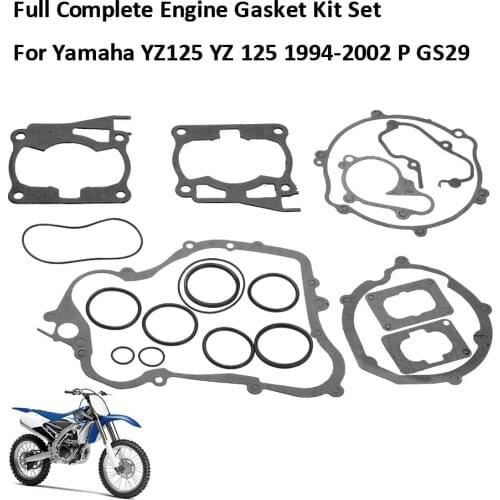 Full Complete Engine Gasket Kit Set For Yamaha YZ125 YZ 125 1994-2002 P GS29
