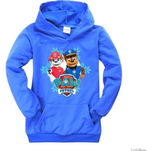 Paw Patrol Casual Warm Childrens Sweater and Pullover Cartoon Paw Patrol Childrens Sweater Kids Clothes