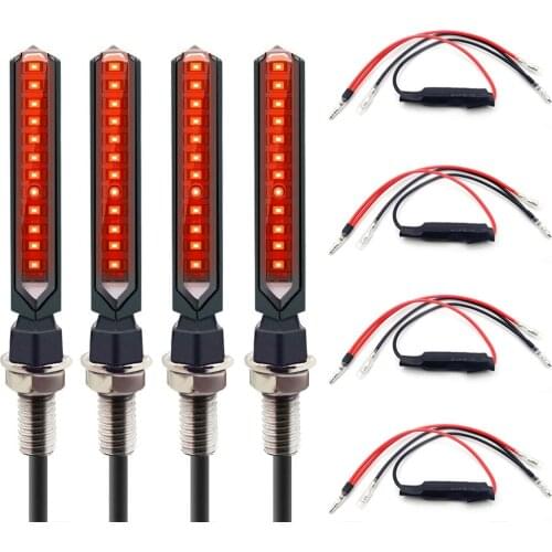 Motorcycles Turn Signals For yamaha drag star 1100 virago 535 r1 2008 fazer 250 vstar tzr 50 Clignotant Moto LED Intermitentes