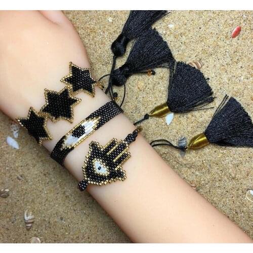 Pretty Bead Miyuki Bracelet evil eye Bracelets For Women Jewellery Gift Jewelry Girl Handmade Woven Pulseras Wholesale