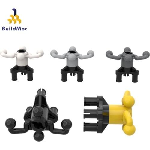 BuildMOC Compatible Assembles Particles 32495 wheel suspension assembly Building Blocks Parts DIY Educational gift Toys